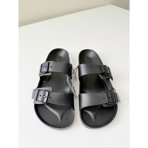 Shade & Shore Women's Neida EVA Two Band Footbed Slide Sandals size 11